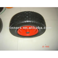 PU foamed wheel 16"x6.50-8